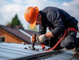 new roof installation